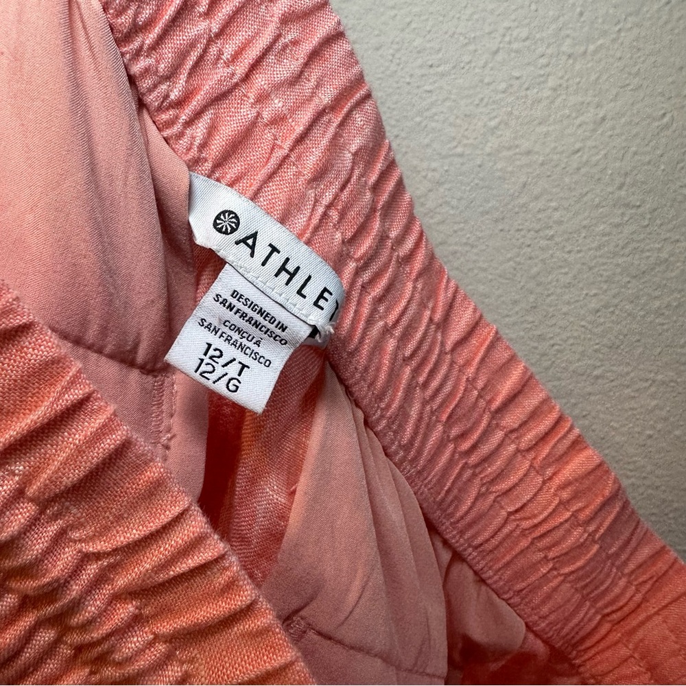 Athleta Retreat Linen Jogger 12T 339 - Picture 4 of 5